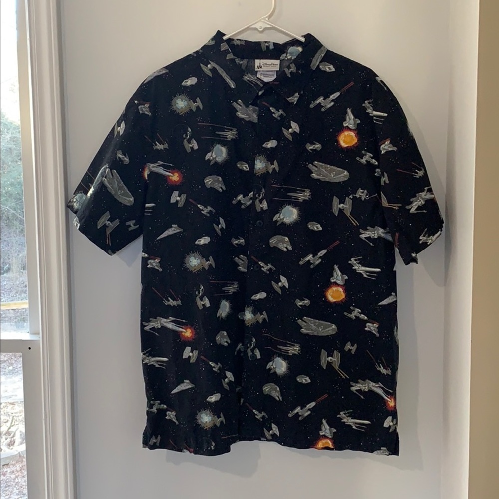 Disney Star Wars Button Up Shirt - M
